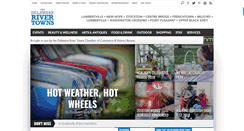 Desktop Screenshot of delawarerivertowns.com
